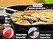 Walfos Food Grade Stainless Steel Kitchen Tongs for Cookig,BBQ - Set of 3, 7 ，9 and 12 Inch Heavy Duty Locking Metal Food Tongs Non-Slip Grip