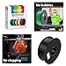 TIANSE PLA Filament 1.75mm PLA 3D Printer Filament, 1kg Cardboard Spool (2.2 lbs), Dimensional Accuracy +/- 0.03mm (Black 1-Pack)