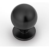 Asidrama 10 Pack Matte Black Kitchen Cabinet Knobs, Cabinet Knobs Kitchen Cabinet Hardware for Cupboard Drawer Knobs Dresser Knobs