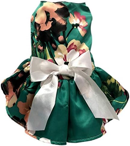 Etophigh Dogs Dress, Spring Summer Dog Wedding Dresses Bowknot Puppy Dog Princess Dresses Pet Clothes