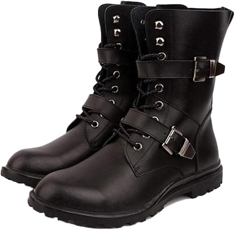 casual military boots