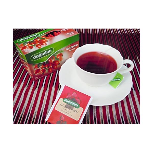 Dogadan Hagebutte Beuteltee 25 Beutel Früchtetee - Rosehip Fruit Tea – Bild 3