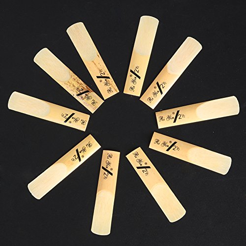 10 Pcs/Pack clarinet(black pipe) whistle/medium/secondary tone 2and a half Bamboo Reeds Good sentinel outposts for Saxophone