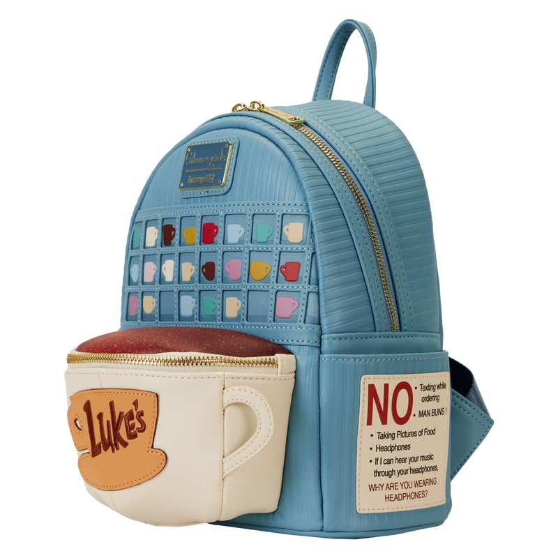 Loungefly Gilmore Girls Luke's Diner Domed Coffee Mug Double Strap Shoulder Bag