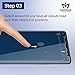 [Wet Applied] [Case Friendly] EURPMASK Samsung Galaxy Note 8 Screen Protector, HD Clear TPU Screen Protective Film, [Not Glass] [Easier Alignment] with A Free Back Cover