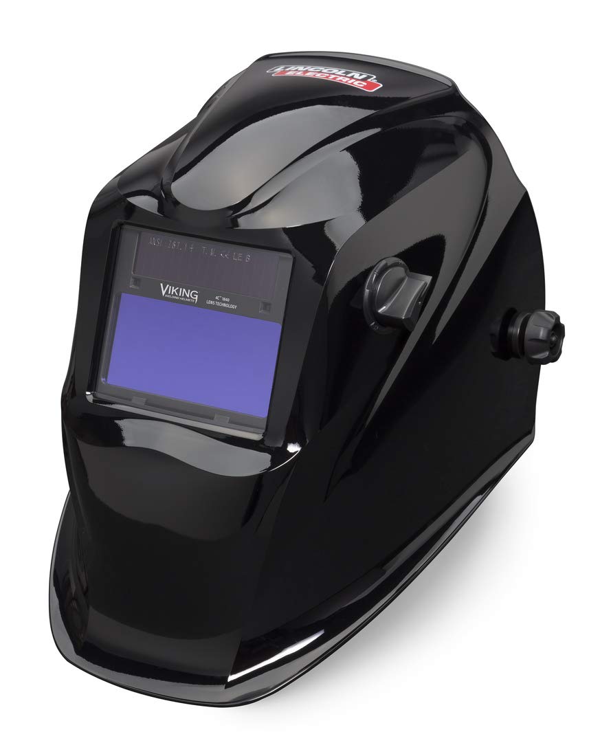 Lincoln Electric Viking 1840 Black Welding Helmet | Auto Darkening | 4C Lens Technology | K3023-3: Home Improvement