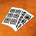 3 Sets of Bullet Hole Stickers - Total of 36 Different Caliber Decals - Great for Your Car Truck Fridge Crafts Arts Crafts Walls Bumpers