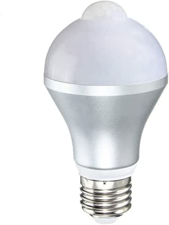 Motion Sensor Light Bulb Alaitled 9W Smart PIR LED Light Bulb Automatic