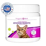 Doggone Best Products Cat Probiotics - Probiotics for Cats with Diarrhea and Constipation - All Natural Powder - Treats Gas, Digestive Issues and Bad Breath - 8 oz - Made in the USA