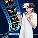 SPACIAL SALE !!! 3D VR Headset Virtual Reality Glasses for iPhone & Android - Mobile Games & Movies Soft & Comfortable New Goggles Plus Special Adjustable Eye Care System all Smart Phones up to 7 Inc