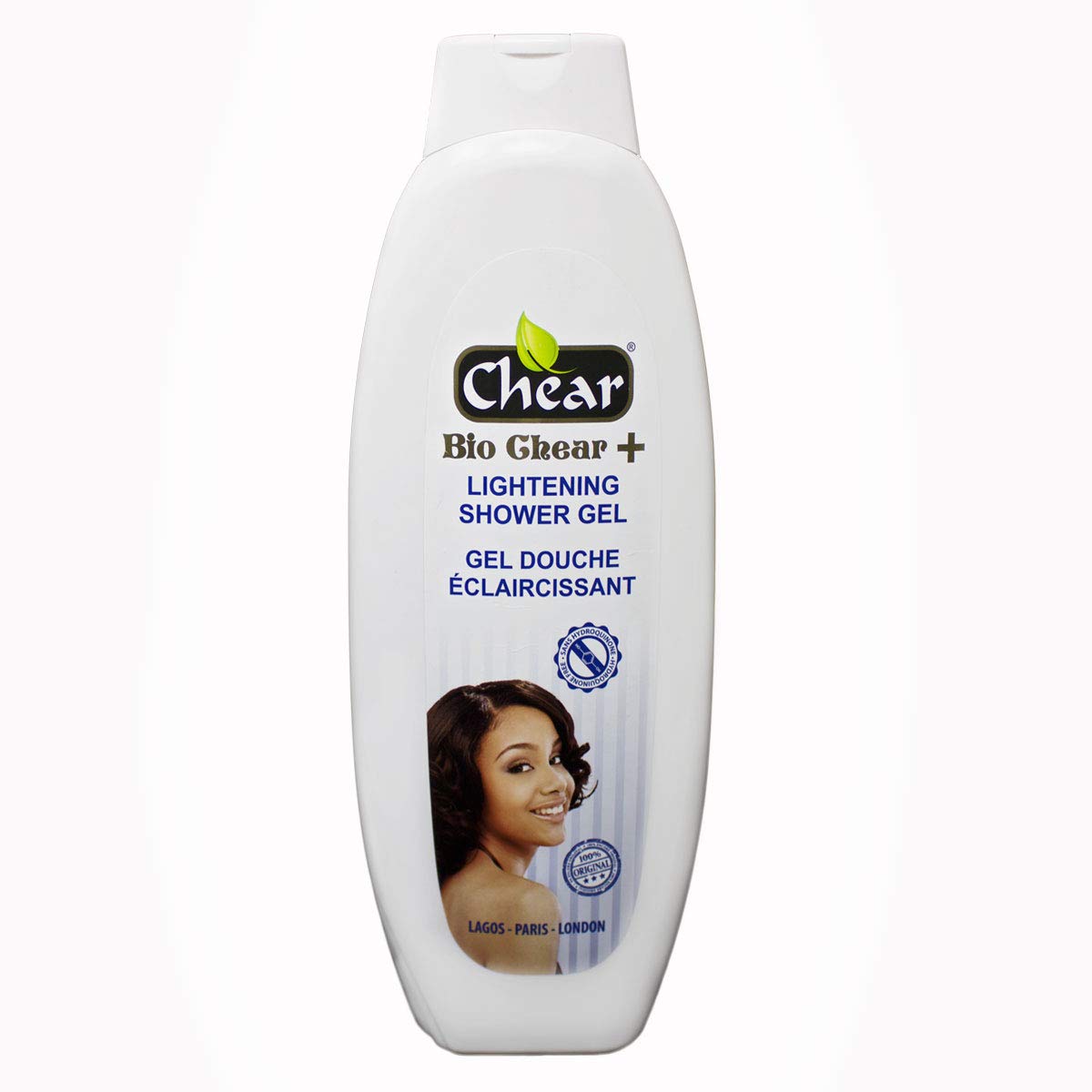 Bio Chear + Skin Brightening Shower Gel Body Wash 750ml - for bright & hygienic skin - with vitamin c