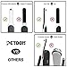PETDOM Pet Hair Remover Brush Unibody Handle - Double Sided Reusable Cat Dog Fur & Lint Removal Brush with Self-Cleaning Base - Pet Hair Remover for Clothes, Carpet, Furniture (Obsidian Black)