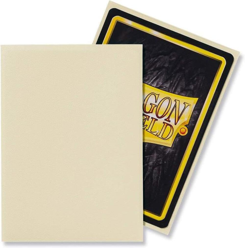 Dragon Shield Matte Ivory Standard Size 100 ct Card Sleeves Individual Pack โ image 1