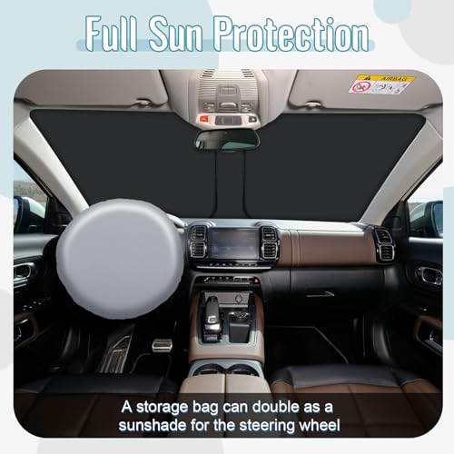 [Upgrade] CDEFG Compatible with Citroen C5 Aircross/Hybrid 2017-2025 Sun Visor Sun Visor Front Wall Acoustic Windscreen Car Sun Visor Accessories