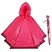 Nickelodeon Little Girls Paw Patrol Character Slicker and Umbrella Rainwear Set, Pink, Age 2-7, Age 4-5