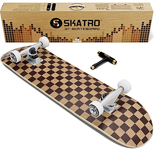 SKATRO Pro Skateboard 31" Complete Skateboard. Skate Board Ages