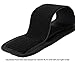 SOCKO 2 PCS 1436 Adjustable Classic Sports Gym Elastic Stretchy Wrist Joint Brace Support Wrap Band - Black One Size