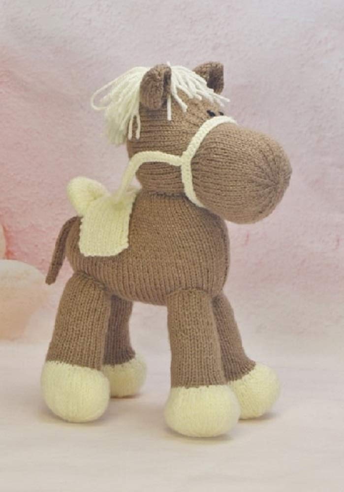 KNITTING PATTERN Horse Soft Toy From Knitting by Post Amazon.co.uk