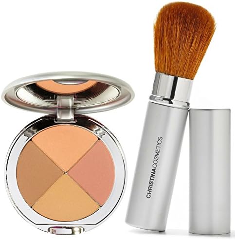 Christina CosmeticsPerfect Pigment 4 Compact and Retractable Brush Duo!