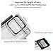 FINEST+ Waterproof Housing Shell for GoPro HERO7 White/Silver Diving Protective Housing Case 45m with Anti Fog and Bracket Accessories for Go Pro Hero 7 White/Silver Action Camera