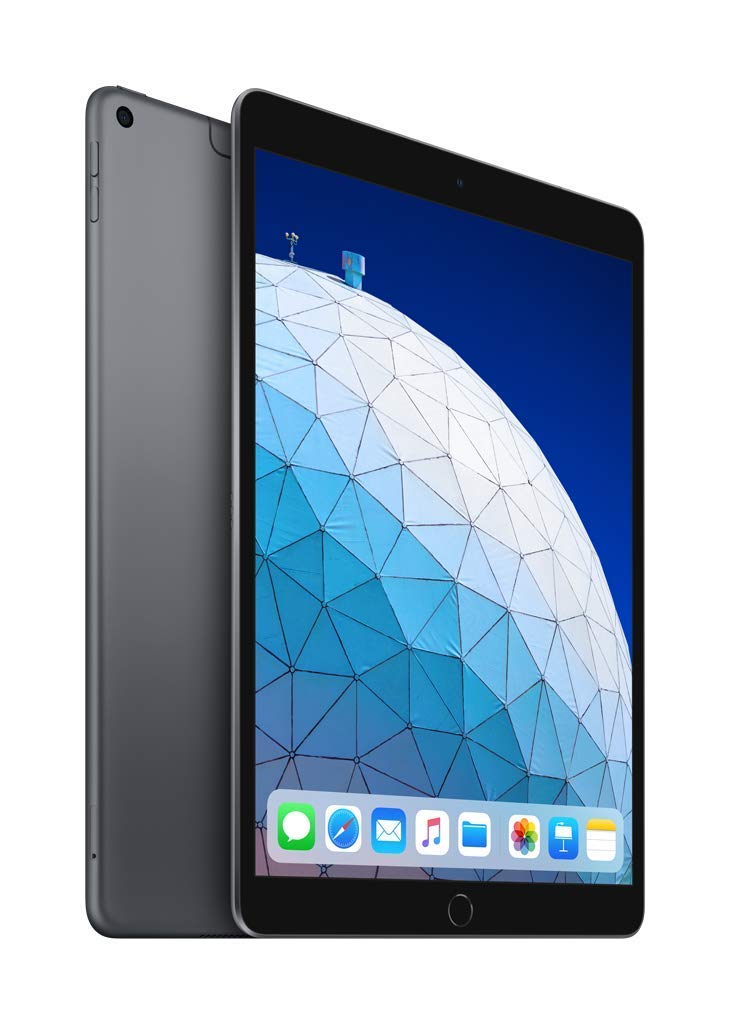 2019 Apple iPad Air (10.5-inch, Wi-Fi + Cellular, 256GB) Space Grey (Renewed)