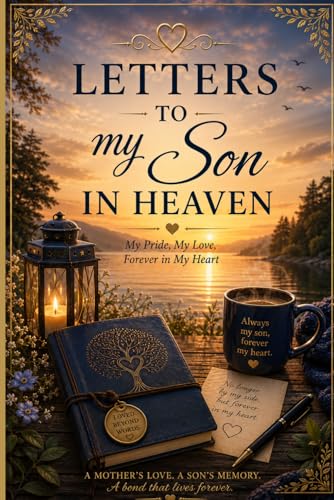 Letters to My Son in Heaven: bereavement journal, Guided Journal to help you th…