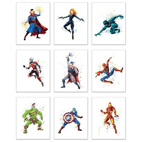 Toys Games Gift Set Marvel Avengers Captain America Kids