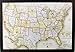 Homemagnetics HM3322USAM Magnetic USA Map, 33 X 22