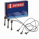DENSO Spark Plug Wire Set Compatible with Toyota 4Runner 3.4L V6 1996-2002 | Fixes misfire, rough idle and surge from cracked plug wires; complete wire set; clears P0300. OE replacement.
