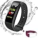 Fitness Tracker, Heart Rate Monitor with Color Screen Waterproof Smart Bracelet , Blood Pressure Monitor /Sports/ Steps Counter/ Sleep Monitor for Android and IOS