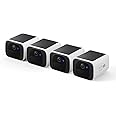 eufy Security S220 SoloCam 4-Cam Pack, Solar Charging, Wireless Outdoor Camera, Continuous Power, 2K Resolution, Day and Night Clarity, 2.4 GHz Wi-Fi, No Monthly Fee