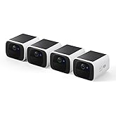 eufy Security S220 SoloCam 4-Cam Pack, Solar Charging, Wireless Outdoor Camera, Continuous Power, 2K Resolution, Day and Night Clarity, 2.4 GHz Wi-Fi, No Monthly Fee