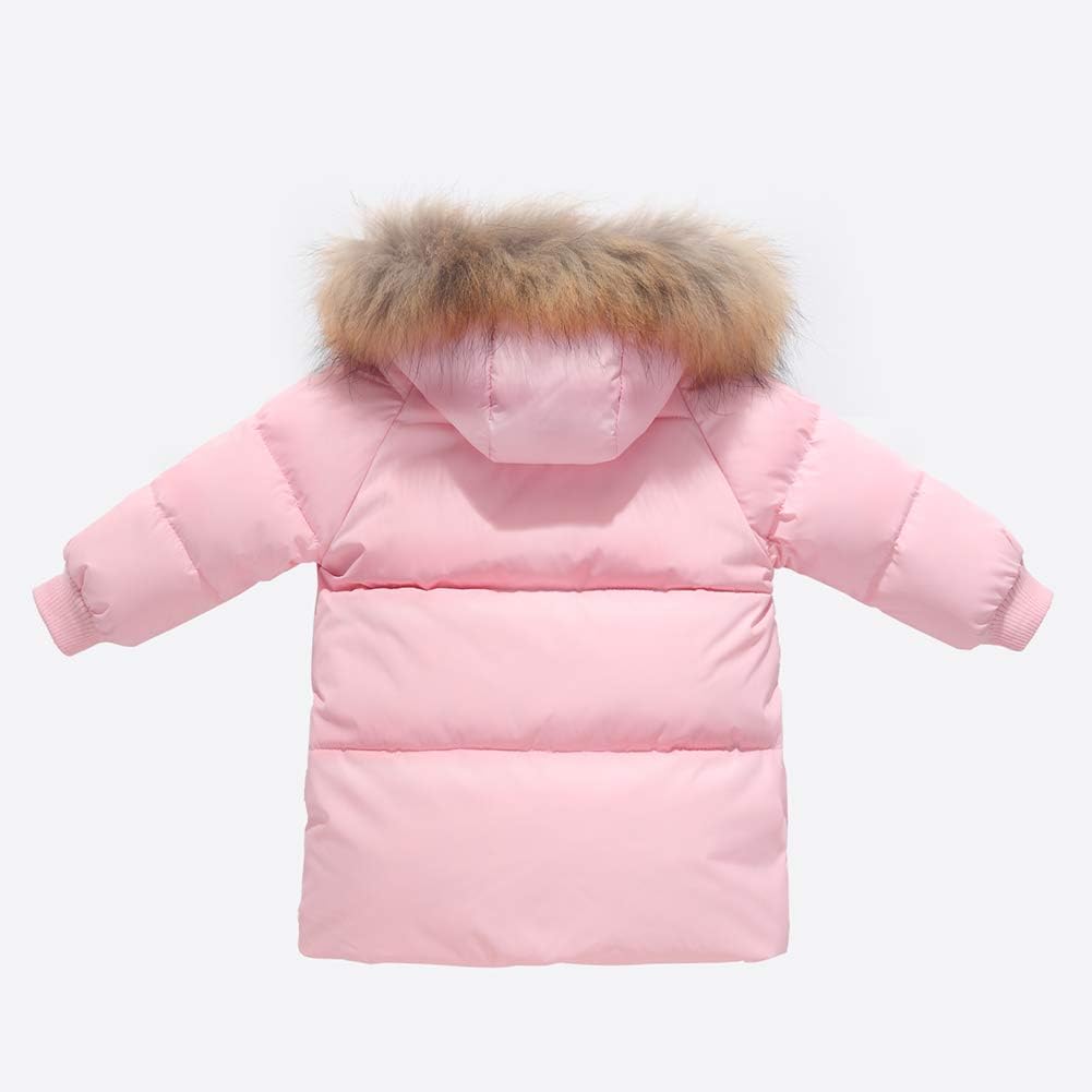 pink hooded parka