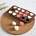 Heart Shaped Chocolate Mold 2PCS Silicon Mold Small Candy Mold, Hard Candy Mold, Baking Mold, DIY Heart Shaped Cake Decoration.