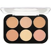 Nature Cream Contour Palette 6 Colors | Full Coverage Foundation Palettes Gifts Women Beauty Festivals Thanksgiving Christmas Easy to Apply long-listing
