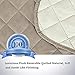 H.VERSAILTEX Reversible Quilted Chair Cover Washable Couch Covers for Dogs Water Resistant Furniture Covers with Elastic Strap Pet Chair Cover for Furniture(Armchair, Khaki/Beige)