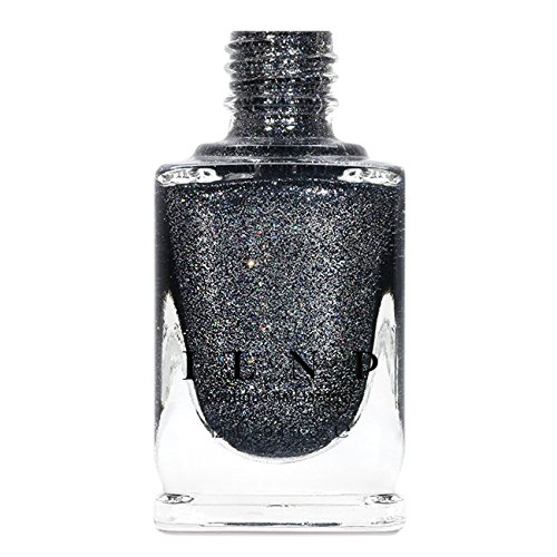 ILNP Private Reserve - Black Holographic Metallic Nail Polish