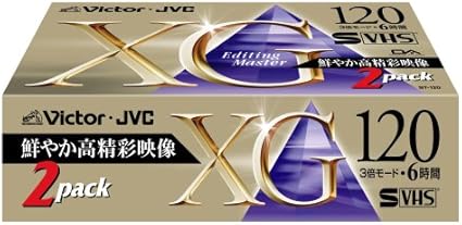 Amazon Co Jp Victor S Vhsビデオテープ 1分 2巻 St 1xgk2 パソコン 周辺機器