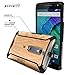Poetic Affinity Slim Fit Dual Material Protective Bumper Case for Moto X Pure Edition Black