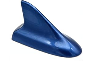 idain Auto Car Shark Fin Universal Roof Antenna Dummy Aerial for Decoration ONLY (Blue)