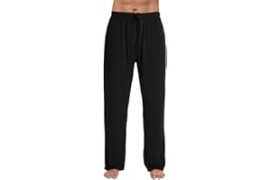 #followme Super Soft Mens Polyspandex Pajama Pants with Pockets
