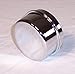 SPINDLE DUST CAP, Chrome For Spindle Mount Aluminum Rims, Ea, Dunebuggy & VW