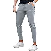 GINGTTO Mens Dress Pants Slim Fit Chino Pants for Men Formal