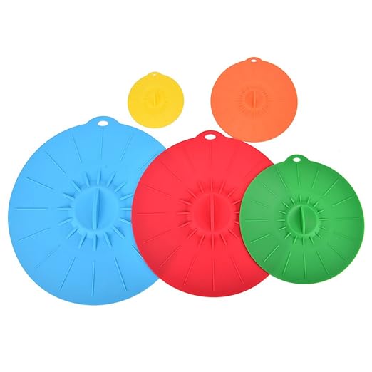 memo-river tapas de silicona, colorido silicona succión tapas ...