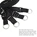 GEBDSM Beginner Fetish SM Under Bed Restraint Kit with Hand Cuffs Ankel Cuffs and Blindfold Bondage Collection For Male Female Couple SM Sex Play