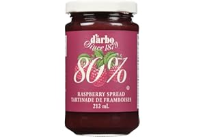 D'arbo 80% Raspberry Spread, 212 ml