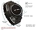 Ideashop Mens Wooden Watch Black Sandal Wood Analog Watch Japan MIYOTA Quartz Movement Wooden Wristwatch