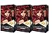 Revlon Colorsilk Buttercream Hair Dye, Vivid Intense Red, Pack of 3