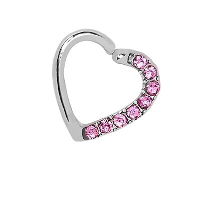 Tumundo Coeur Fake Faux Piercing Helix Tragus Septum Levres