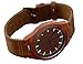 Ideashop Men's Wooden Watches Creative Gifts Fashion Bamboo Watch With Genuine Cowhide Leather Band Casual Watches